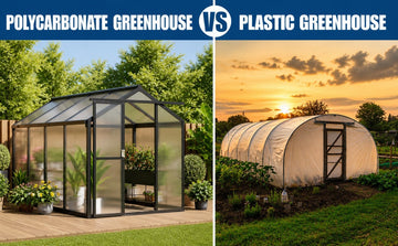 Polycarbonate Greenhouse Vs. Plastic Greenhouse