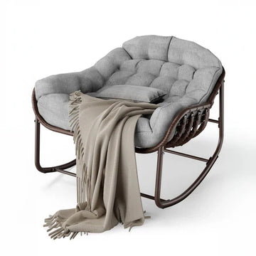 folding chairs padded, papasan rocking chair, nursery wingback glider, mid-century modern sling chair, Garvee seating