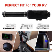 Garvee Diesel Air Heater 12V with 15L Tank & Muffler, Diesel Heater 8KW, Diesel Parking Heater with LCD Thermostat Monitor & Remote Control for Trucks, Trailer, Boat and Motor-Home