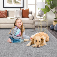 Garvee Area Rug 2x6 Modern Runner Rug Indoor Chenille Washable Rug Entryway Runners Boho Vintage Hallway Runner Rug Non-Slip Foldable Long Rug Bedside Laundry Kitchen Thin Rug Runners Light Grey