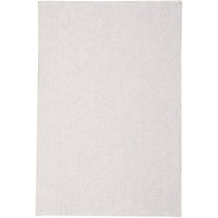Garvee Cream White Area Rug 3x5 Solid Entryway Mat Washable Rug Indoor Low Pile Area Rug Casual Contemporary Solid Easy-Cleaning Bedroom Kitchen Living Room Rug Non-Slip Foldable Accent Rug