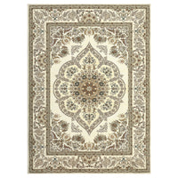 Garvee Washable Runner Rugs 2x6 Non Slip Vintage Floral Runners for Hallways, Low Pile Stain Resistant Oriental Medallion Kitchen Mats for Floor, Foldable Bathroom Rugs for Bedroom, Entryway, Yellow