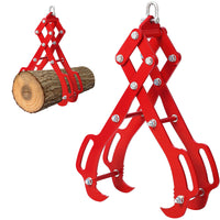 Garvee Heavy Duty Log Lifting Tongs: 36 inch 4 Claw Log Grapple for Logging Tongs,Eagle Claws Design , Lumber Skidding Logging Grabber