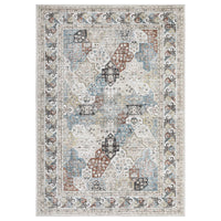 Garvee Vintage Area Rug Colorful Washable Rug Living Room Rug Bedroom Rug Indoor Carpet Tribal Distressed Rug Retro Accent Throw Rug