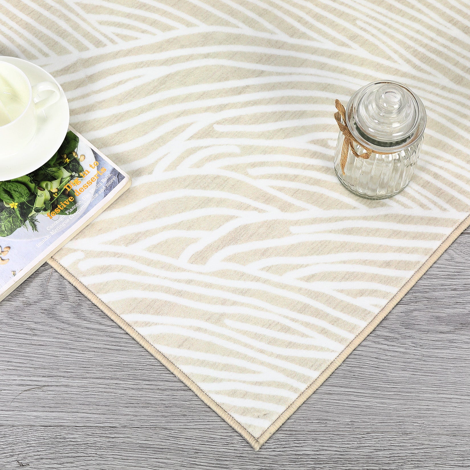 Garvee Modern Camel 10x13 Washable Rugs for Living Room Modern Bedroom Rug Aesthetic Beige Rug Large Area Rug Non Slip Throw Rugs Soft Faux Wool Low Pile Stain Resistant Carpet for Dining Room 10'x13' Beige