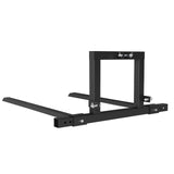 Garvee 50" 3 Point Pallet Forks,1500Lbs Capacity Adjustable Width Range(28"-45") Pallet Fork Attachments,3 Point Hitch Pallet Forks for Tractor Category 1 - Black+Yellow