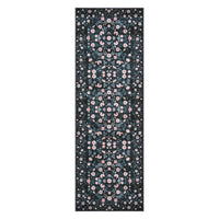 Garvee Area Rugs Washable Floral Rugs for Living Room Non Slip Low Pile Carpet for Office Bedroom Kids Room Bedside