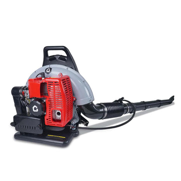 Garvee 66CC Backpack Gas Leaf Blower 4.0 HP 2-Stroke Engine Low Vibration Lightweight Padded Harness 880 CFM 320 MPH Yard Cleanup