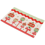Garvee Christmas Placemats Set of 6 Christmas Table Place Mats Set Decorations for Dining Tables Kitchen Holiday Party A-72 - A-72