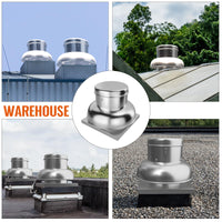 Garvee 1400 CFM Roof Fan Up-blast Restaurant, High Speed Direct Drive Centrifugal Upblast Exhaust Fan, Upgarded Motor, Roof Exhaust Fan 24.05’ Fan Base Ideal for Factory, Warehouse, Restaurant