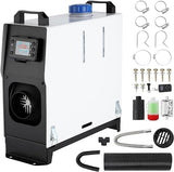 Garvee 8KW 12V Diesel Heater, All-in-One Diesel Air Heater, Portable Diesel Heater with Remote Control & LCD Monitor, Quick Heating for Car,RV,Truck, Camper,Trailer,White - White