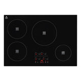 Garvee 4 Burner Electric Cooktop - 30" 7800W Ceramic Glass Radiant Electric Stovetop Built-in Stove Top, Ceramic Glass Radiant Stovetop, Kid Safety Lock, Timer, 240V,BLACK - Black