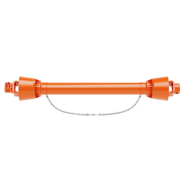 Garvee PTO Drive Shaft 1 3/8" PTO Shaft, 39"-55" Brush Hog PTO Shaft, 6 Spline End Round End PTO Driveline Shaft, Series 4 Tractor for Bush Hog,Finish Mower,Rotary Cutter