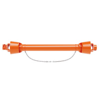 Garvee PTO Drive Shaft 1 3/8" PTO Shaft, 39"-55" Brush Hog PTO Shaft, 6 Spline End Round End PTO Driveline Shaft, Series 4 Tractor for Bush Hog,Finish Mower,Rotary Cutter