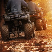 Garvee Set of 2 ATV Trail Tires 6PR Knobby Sport Tires, Tubeless - AT26x9-12-6PR TL MARS