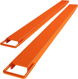 Garvee 84" Forklift Fork Extensions, 4.5" Wide Q235 Steel Pallet Fork Extensions, 1 Pair, Orange - Orange