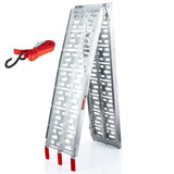Garvee 7.5 FT Aluminum ATV Motorcycle Ramps, 750lbs Capacity