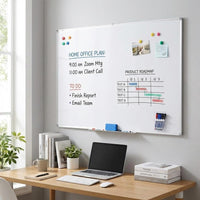 Garvee Magnetic Whiteboard 60x40 Inch - Large Dry Erase Board for Wall with Aluminum Frame & Deep Pen Tray - Smooth Writing Surface for Office, Classroom, Home & Conference Room