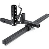 Garvee ATV/UTV Lift System Attachments,Manual Implement Lift 1-Point Implements Pro with 2" Receivers,Quick Attach Accessories for ATV,UTV,Tractors,50 Inches Width,Height Adjustments