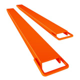 Garvee 5.5" Width Pallet Fork Extension, 4600 LBS Max Heavy Duty Steel Pallet Extensions for Forklift Truck - Orange / 72x5.5 inch - Orange