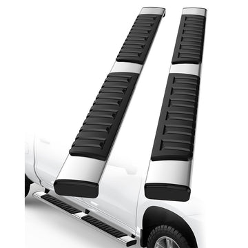 Garvee Running Boards for 19-24 Chevy Silverado/GMC Sierra 1500 Crew Cab - 6.5 Inch/Stainless Steel