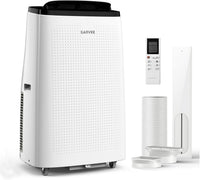 Garvee 15000 BTU Portable AC Unit 3-in-1 Remote Control Fan Dehumidifier 24 Hour Timer Silent Mode Fast Cooling for Room Bedroom Office RV 800 Sq Ft