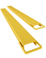 Garvee 6.5" Width Heavy Duty Forklift Pallet Fork Extension - Yellow / 72x6.5 inch - Yellow