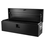 Garvee 30X15 Inch Heavy Duty Truck Tool Box with Dual Hydraulic Levers for Pickup Bed, Garage & Workshop, Black - Black-B