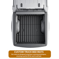 Garvee Truck Bed Mat for 2015-2024 Ford F150 SuperCrew Cab 5.5 Feet(67.1 inches) Bed, All Weather TPE Heavy Duty Pickup F-150 Bed Liner Cargo Mat