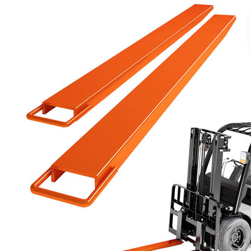 Garvee Pallet Forklift Extensions, 82" Fork Extensions 5" Width, Heavy Duty Fork Extensions for Forklifts, 1 Pair Forklift Extensions for Forklift Truck,Orange