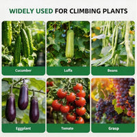 Garvee 5.3'×5.3' Garden Arch Trellis, U-Shaped Metal Trellis for Raised Beds, Cucumbers, Squash, Roses & Climbing Plants