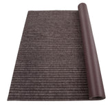 Garvee 6' × 18' Boat Marine Carpet, Gray Marine Carpet, Indoor/Outdoor Rug, Tpr Non-Slip, Waterproof, for Patio Deck, Outdoor Use, Camping - Brown
