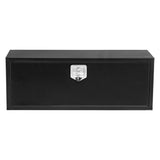 Garvee 36'' Black Steel Underbody Truck Tool Box with T-Handle Lock, Heavy Duty Storage Organizer for Pickup Truck Bed, RV, Trailer, 36"x14"x16" - Black 2