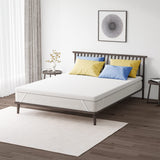 Garvee Mattress Topper Twin, Garvee 2 Inch Green Tea Memory Foam Mattress Topper with Zippered Bamboo Cover, Cloud-Like Soft Topper for Single Bed, Day Bed - White - 2T