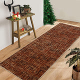 Garvee Washable Runner Rug 2x6 Red Non Slip Kitchen Bathroom Soft Stain Resistant Carpet - Red