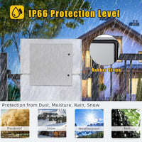 Garvee Steel Electrical Box,15.7 x 12 x 23.6 inches,IP66, Lockable, for Outdoor/Indoor Safety