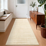 Garvee Washable Runner Rug 2x6 Beige Camel Non Slip Low Pile Kitchen Bedroom Entryway Rug - Beige Camel