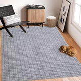 Garvee 9x12 Area Rug Modern Washable Rug Abstract Rug Lines Print Non Slip Accent Rug Indoor Soft Floor Cover Black Lines Contemporary Rug Carpet Living Room Bedroom Kitchen Dining Room - Dark Gray