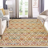 Garvee Modern Rugs for Bedroom 5x7 Washable Rug Indoor Floral Print Mat Non-Slip Living Room Rug Boho Low Pile Non-Shedding Carpet Easy-Cleaning Floor Carpet for Living Room Home Office Multi - Colorful