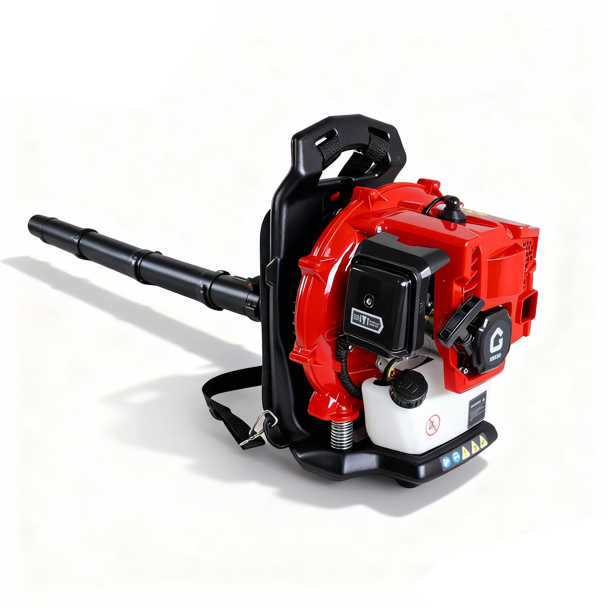 Garvee 52CC Backpack Gas Leaf Blower 2.2 HP 2-Stroke Engine Ergonomic Design 780 CFM 270 MPH Outdoor Yard Cleanup