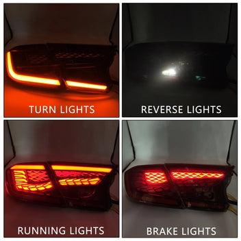 Garvee LED Tail Lights For 2018-2022 Honda Accord 10th Gen Sedan w/ Starting Animated