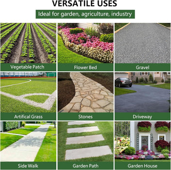 Garvee 3'x300' 5.8oz Double Layer Woven Weed Barrier Fabric - Heavy Duty for Gardens, Driveways & Commercial Landscaping