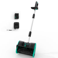 Garvee 12" Cordless Battery Powered Snow Blower - 20V Lightweight with Ergonomic Handle, Detachable Design for Steps and Decks
