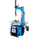 Garvee Tire Changer Machine 1.5HP Pneumatic Tilt-Back Rim Clamp 12-24" Stainless Steel Durable User-Friendly Garage Workshop