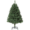 Garvee 6ft Artificial Christmas Tree, Lifelike Spruce Holiday Tree, Hinged Branch Design, Foldable Metal Stand, Perfect for Home, Office, and Party Decor, Easy to Assemble