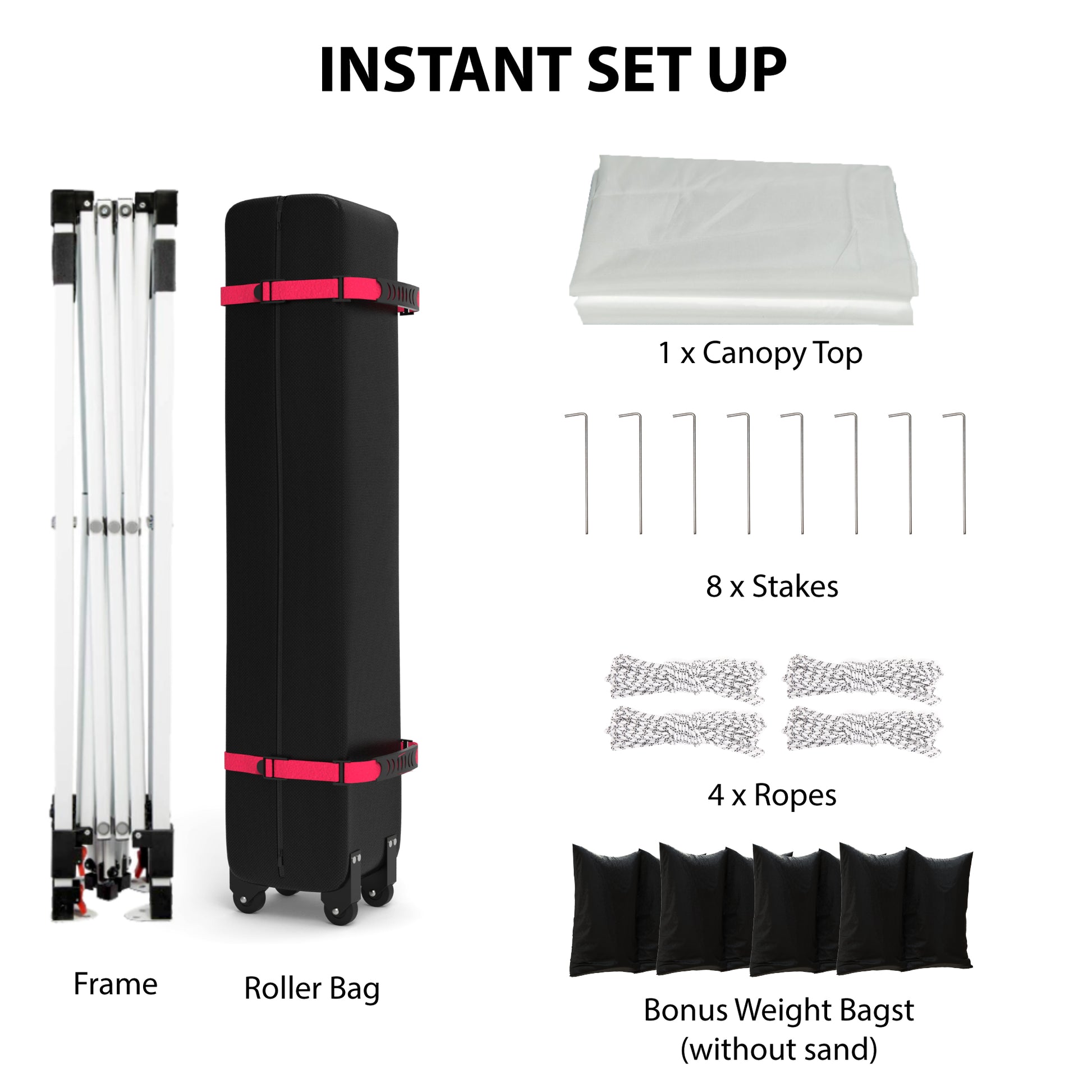 Garvee 10x10ft Pop-Up Canopy Tent - Enhanced Size & Coverage, Premium Oxford Fabric, Adjustable Height, Quick Setup, Wheeled Bag for Patio & Events