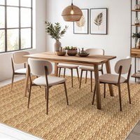 Garvee Modern Natural 10x13 Washable Rug, Non Slip Soft Low Pile Farmhouse Carpet for Living Room, Bedroom, Dining Room