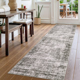 Garvee Runner Rug 2x6 Soft Vintage Distressed Washable Non-Slip Kitchen Runner Taupe - Taupe
