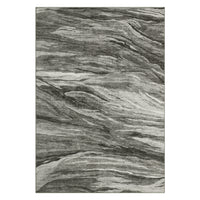 Garvee 9x12 Abstract Area Rug Large Machine Washable Area Rug Modern Accent Rug Stain Resistant Non-Slip Carpet Floor Cover Rug for Living Room Home Decor, Grey