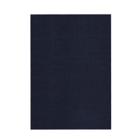 Garvee 9x12 Area Rug Modern Solid Textured Extra Large Area Rug Machine Washable Rug for Living Room, Non-Slip Stain Resistant Accent Rug Farmhouse Weaving Floor Cover Carpet for Bedroom, Navy
